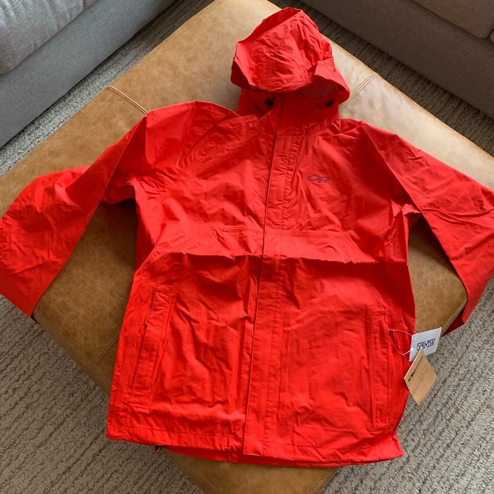 Outdoor Research Mens Appollo Rain Jacket Samba